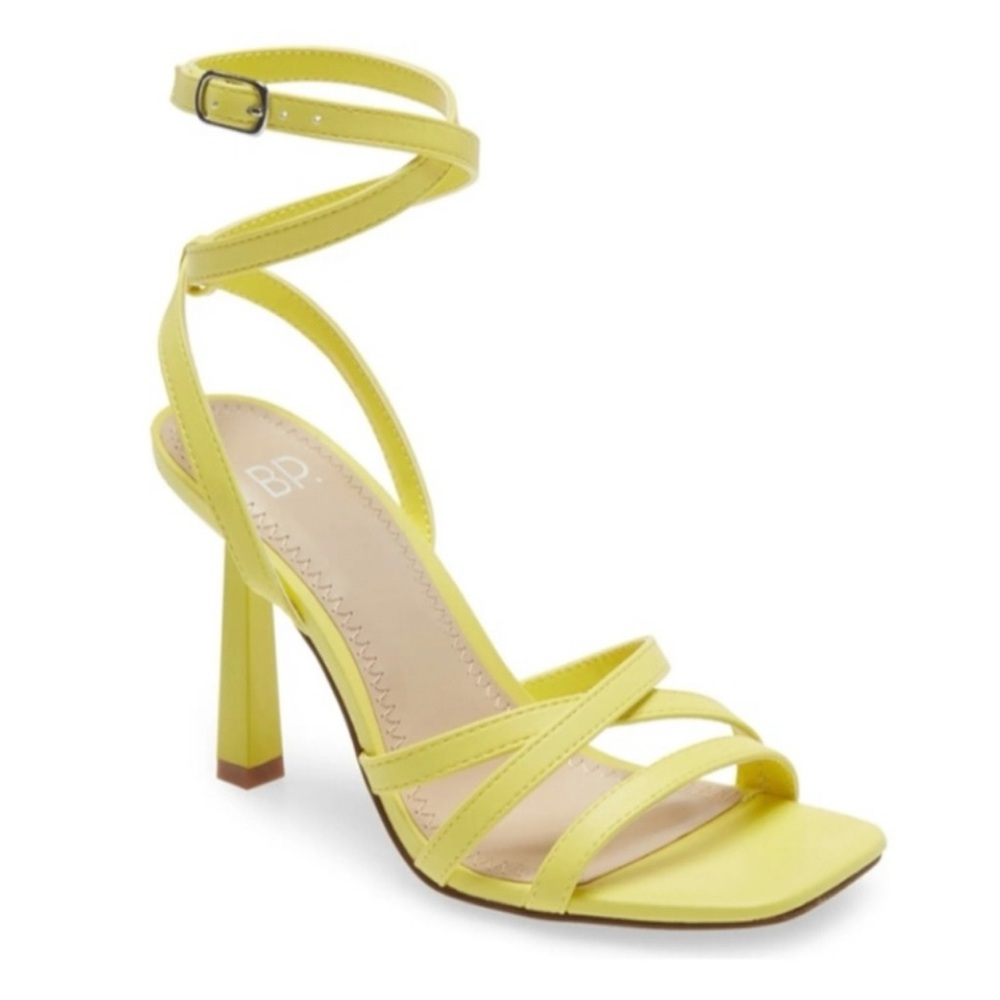 bp Women's Yellow Strappy Sandals